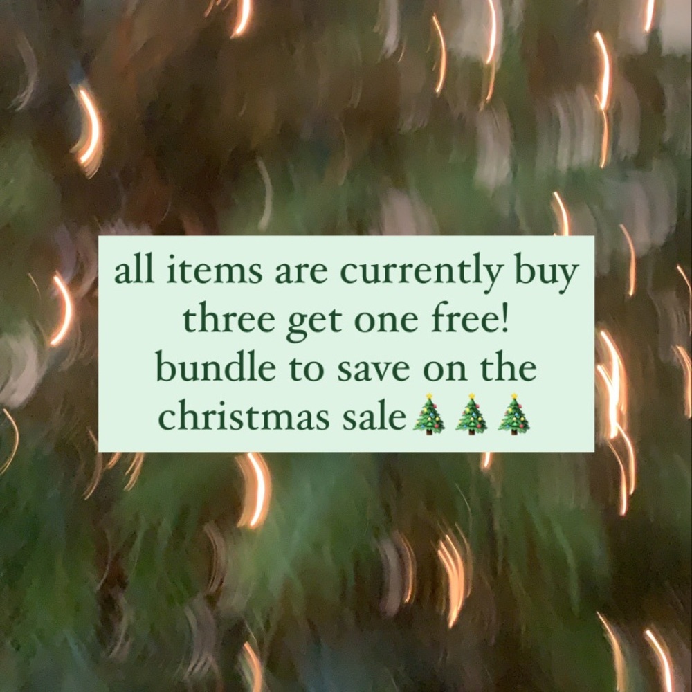 🎄BUY 3 GET 1 FREEE🎄